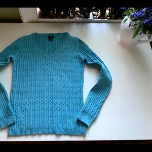 Eddie Bauer Women's Sweater - Light Blue